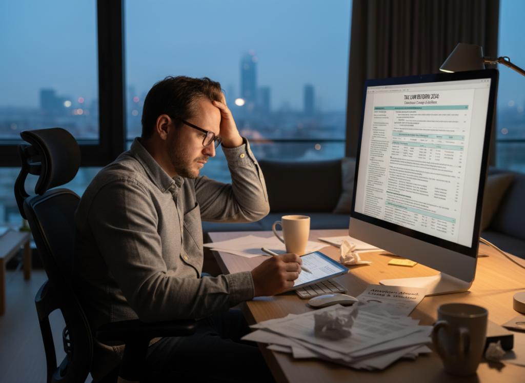 New US Tax Laws that will effect individual and business tax returns