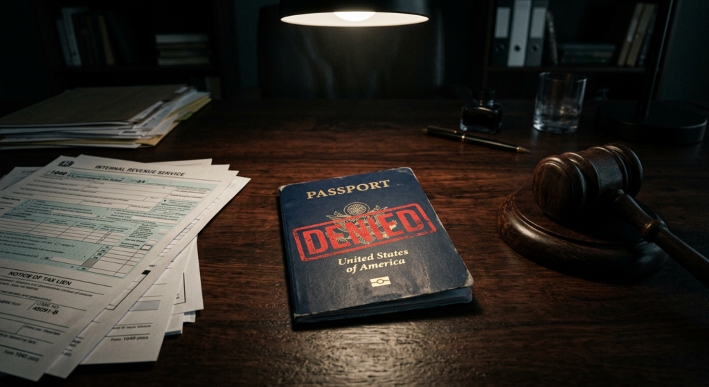 US Passport Renewal denied due to IRS debt? 1 US Department of State - US passport renewal denied due to IRS tax debt